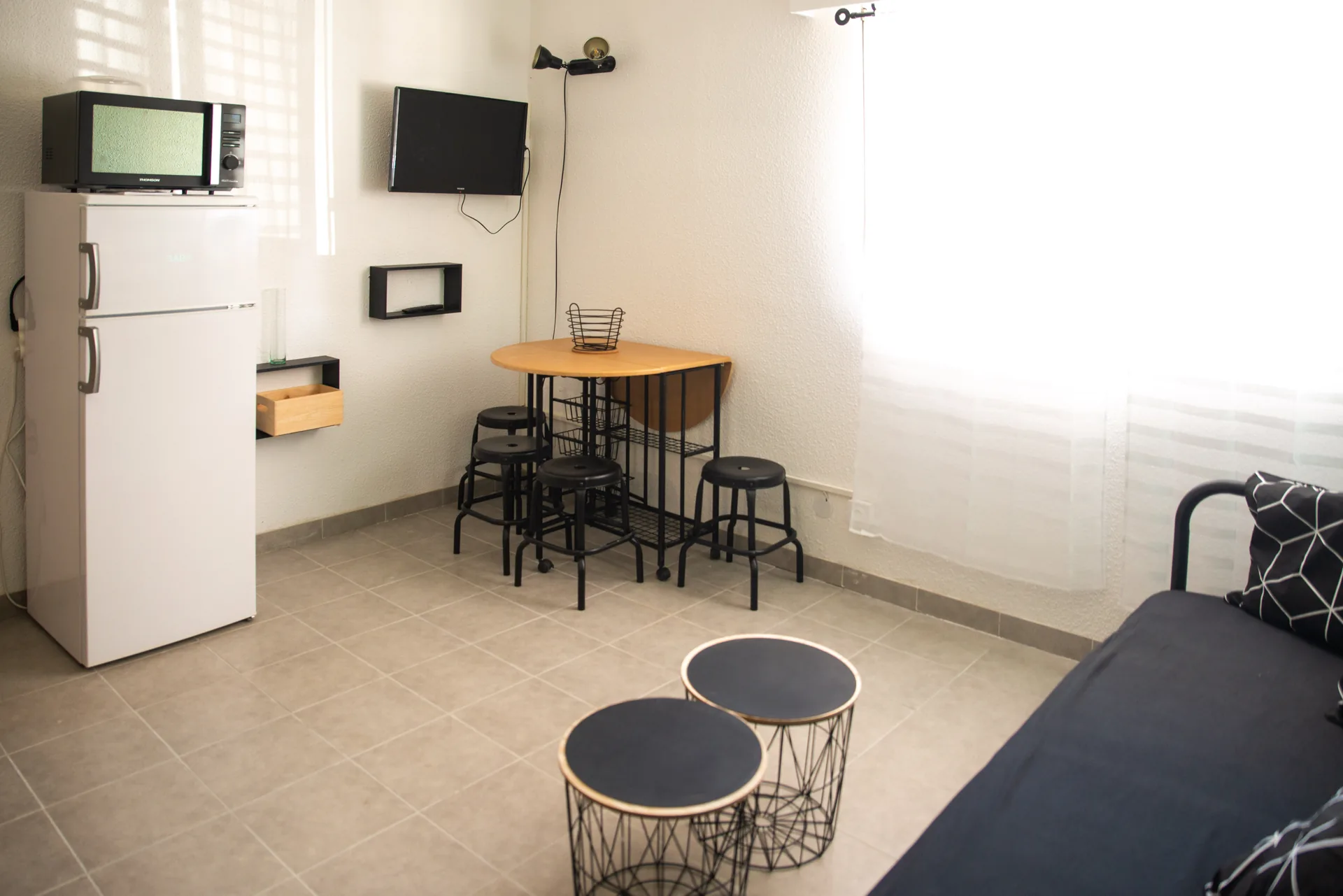 Espace repas de la cuisine ouverte